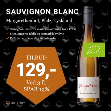 2025 Sauvignon Blanc, Margarethenhof, Pfalz, Tyskland